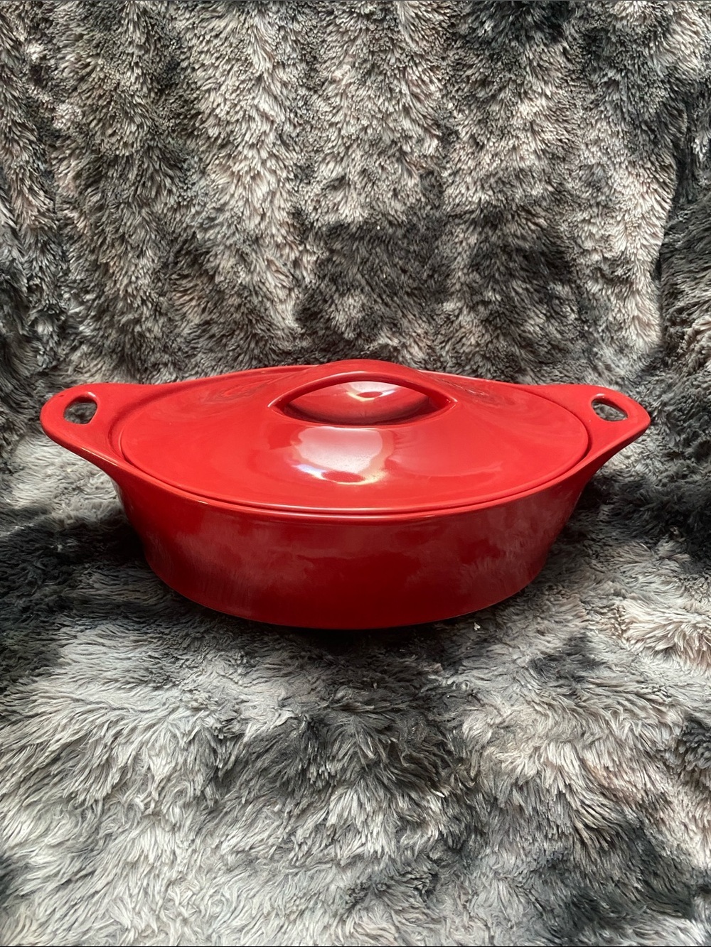 CorningWare Creations Ruby Red Covered Casserole Dish 2Q